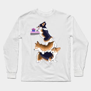 Corgi all mingnon Long Sleeve T-Shirt